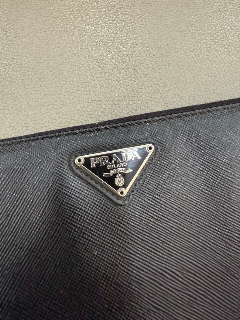 Prada prada crosshatch logo wallet Size ONE SIZE - 2 Thumbnail