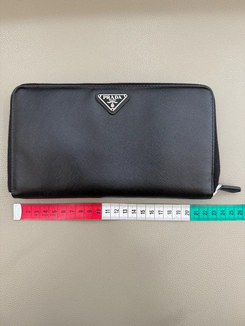 Prada prada crosshatch logo wallet Size ONE SIZE - 7 Thumbnail
