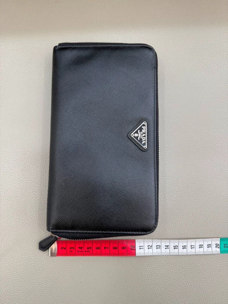 Prada prada crosshatch logo wallet Size ONE SIZE - 8 Thumbnail