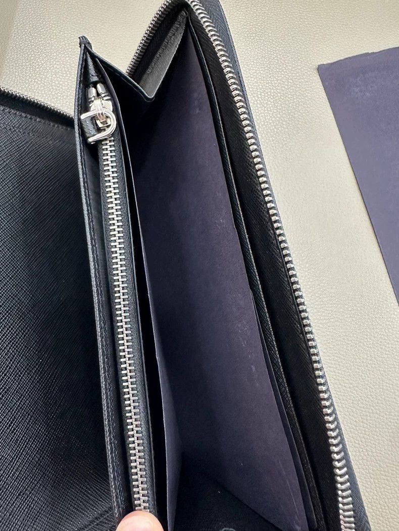 Prada prada cross grain long wallet Size ONE SIZE - 5 Thumbnail