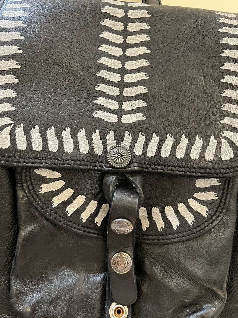Campomaggi campomaggi hand-painted leather backpack Size ONE SIZE - 2 Thumbnail