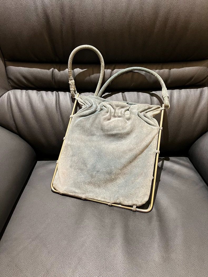 Maison Margiela Maison Margiela distressed suede crossbody Size ONE SIZE - 2 Thumbnail
