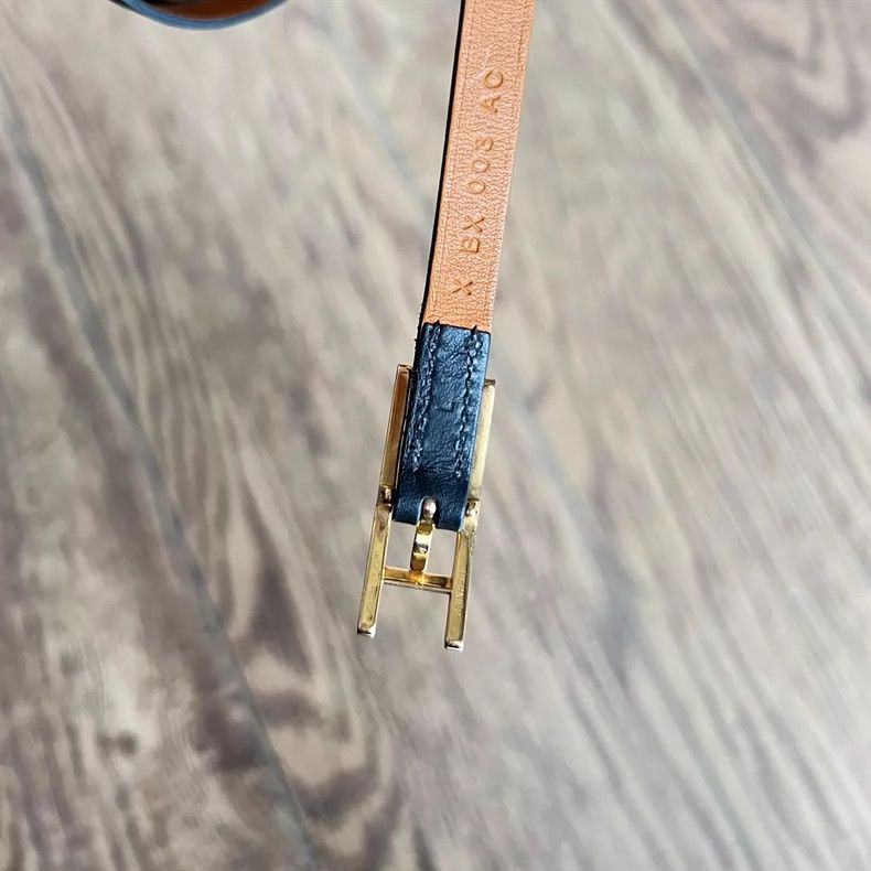 Hermes Hermes Black Gold H Bracelet Size ONE SIZE - 4 Thumbnail