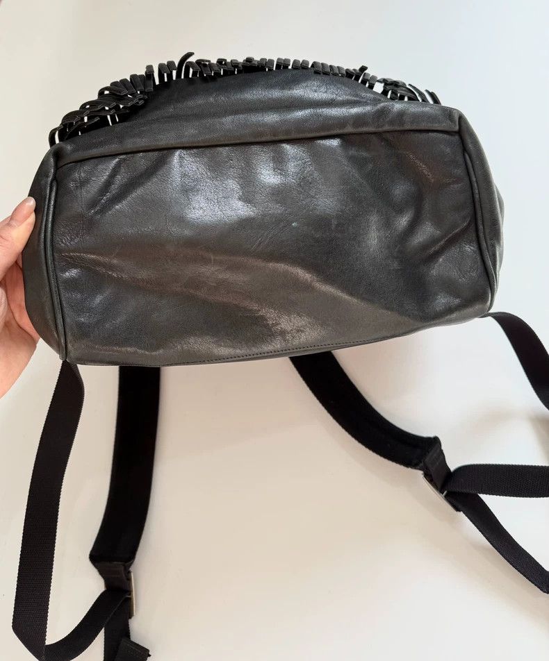 Saint Laurent Paris saint laurent fringed leather backpack Size ONE SIZE - 7 Thumbnail
