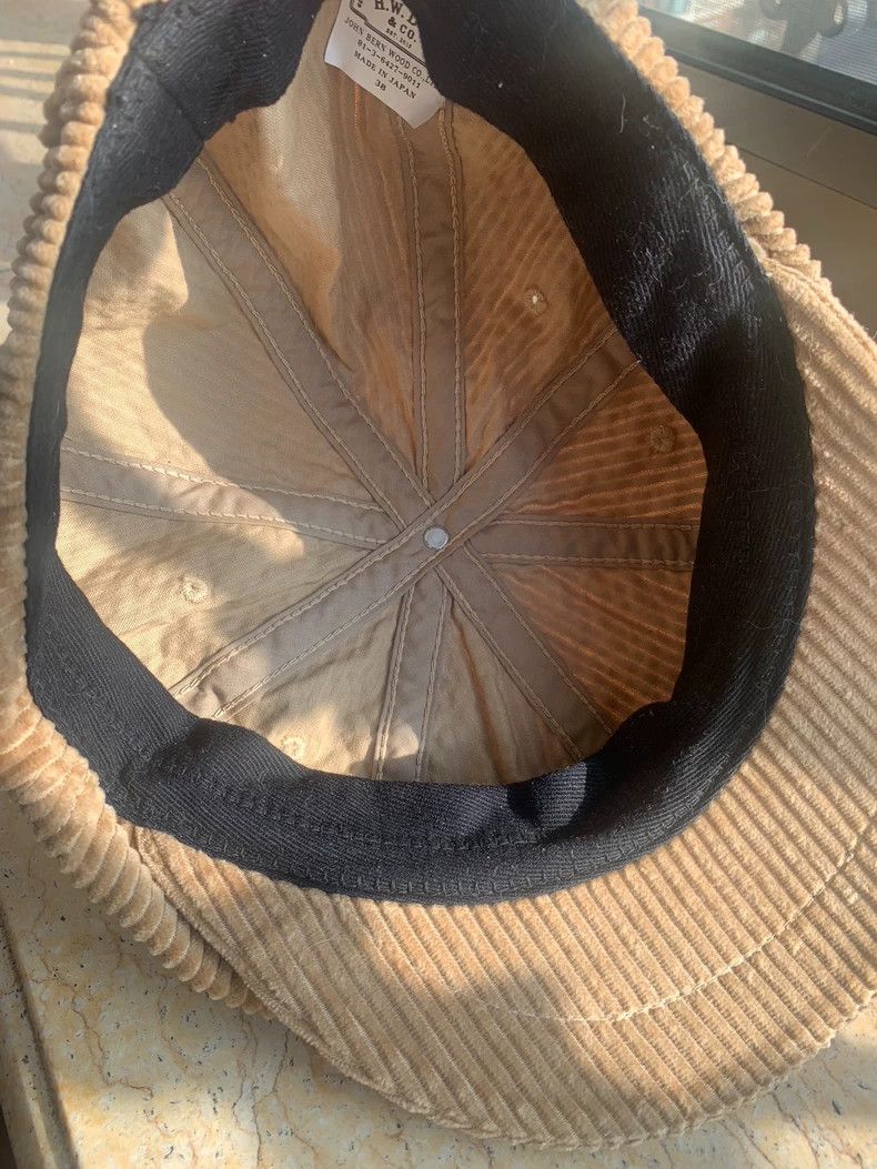 Vintage H.W.dog corduroy newsboy cap Size ONE SIZE - 6 Thumbnail