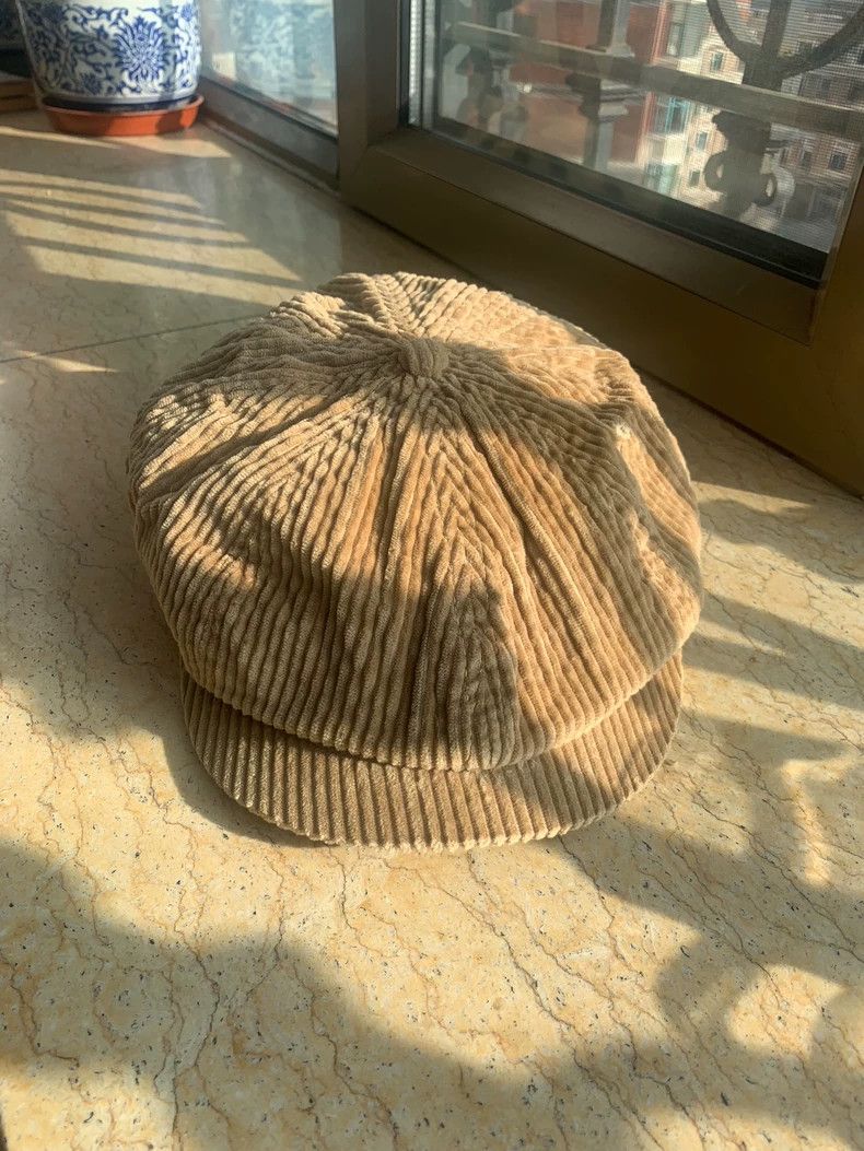 Vintage H.W.dog corduroy newsboy cap Size ONE SIZE - 4 Thumbnail