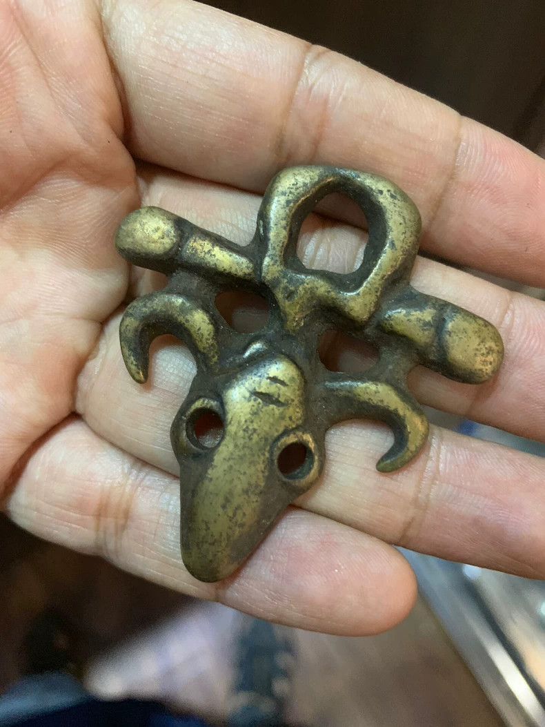 Japanese Brand tibetan sheep head pendant Size ONE SIZE - 2 Thumbnail