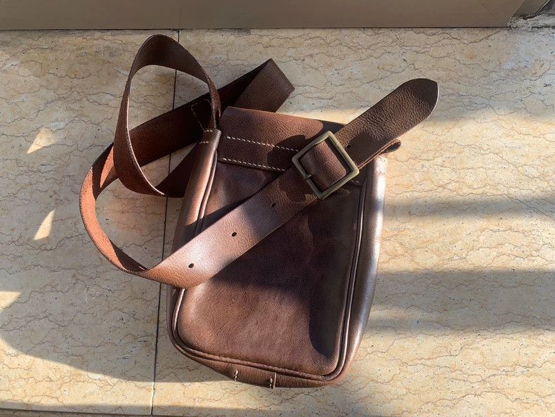 Japanese Brand lucky john brown crossbody bag Size ONE SIZE - 5 Thumbnail