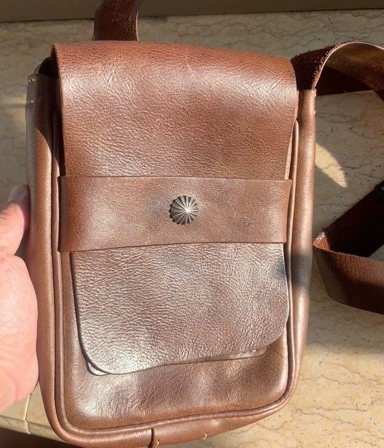 Japanese Brand lucky john brown crossbody bag Size ONE SIZE - 2 Thumbnail