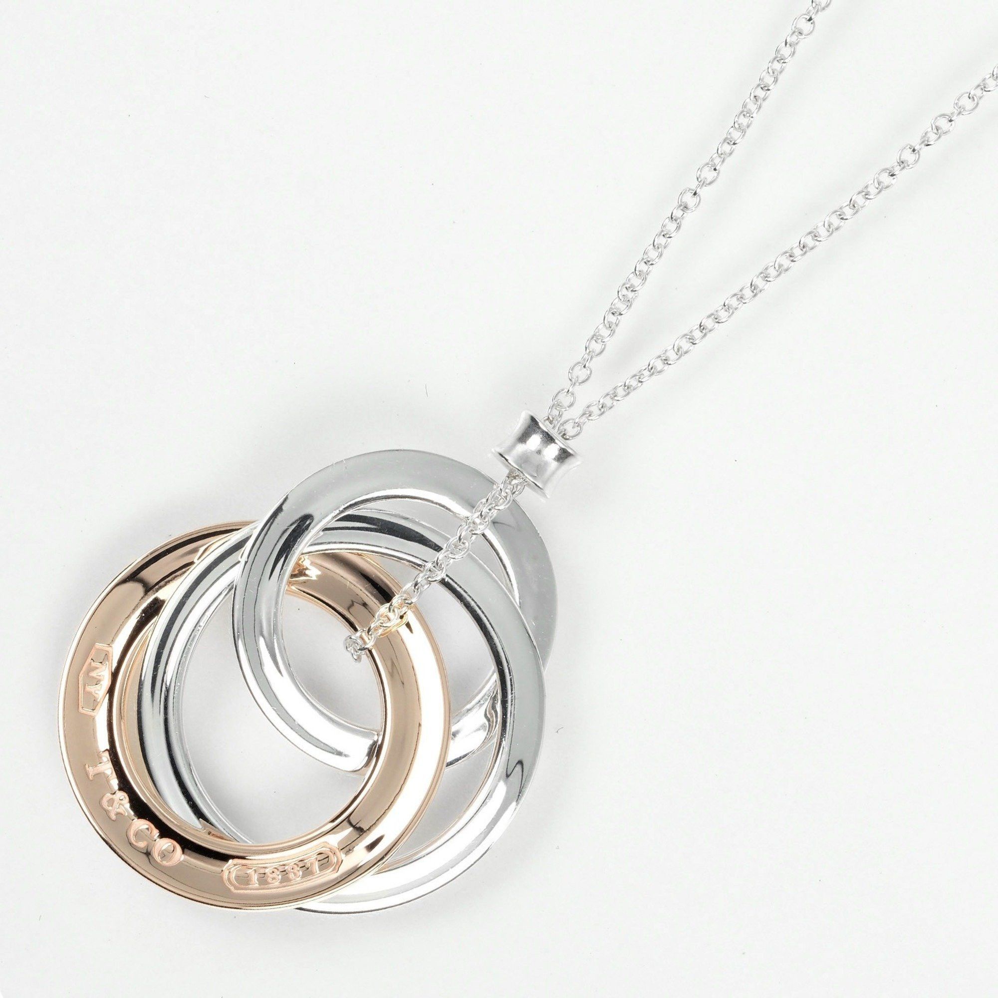 Tiffany & Co. Tiffany & Co 1837 Interlocking necklace Size ONE SIZE - 3 Thumbnail