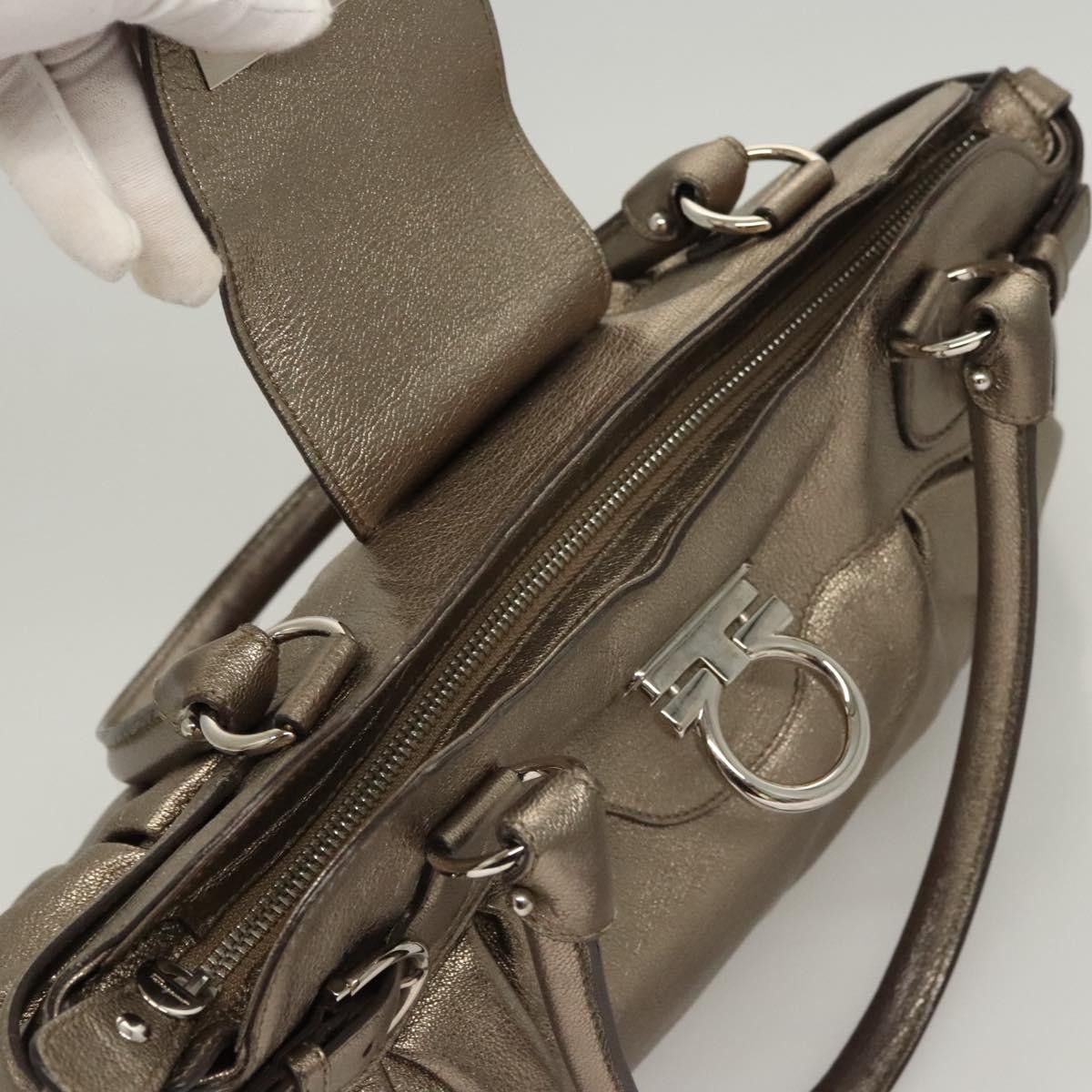 Salvatore Ferragamo Salvatore Ferragamo Gancini handbag Size ONE SIZE - 12 Thumbnail