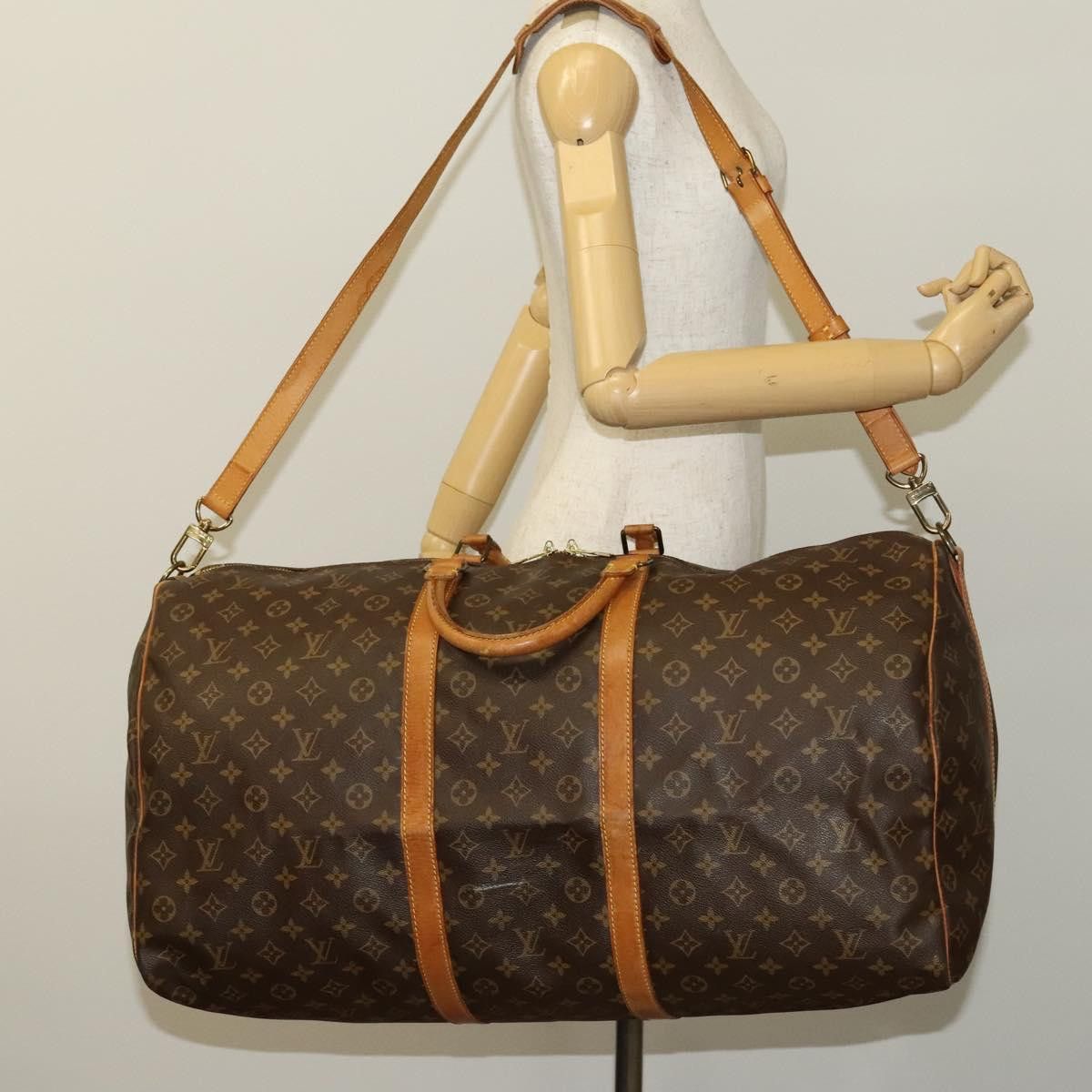 Louis Vuitton Louis Vuitton Keepall Bandoulière 60 travel Size ONE SIZE - 15 Thumbnail