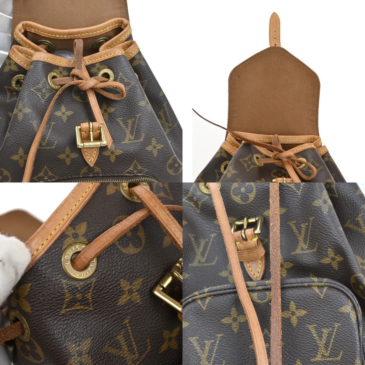 Louis Vuitton Louis Vuitton Montsouris backpack Size ONE SIZE - 8 Thumbnail