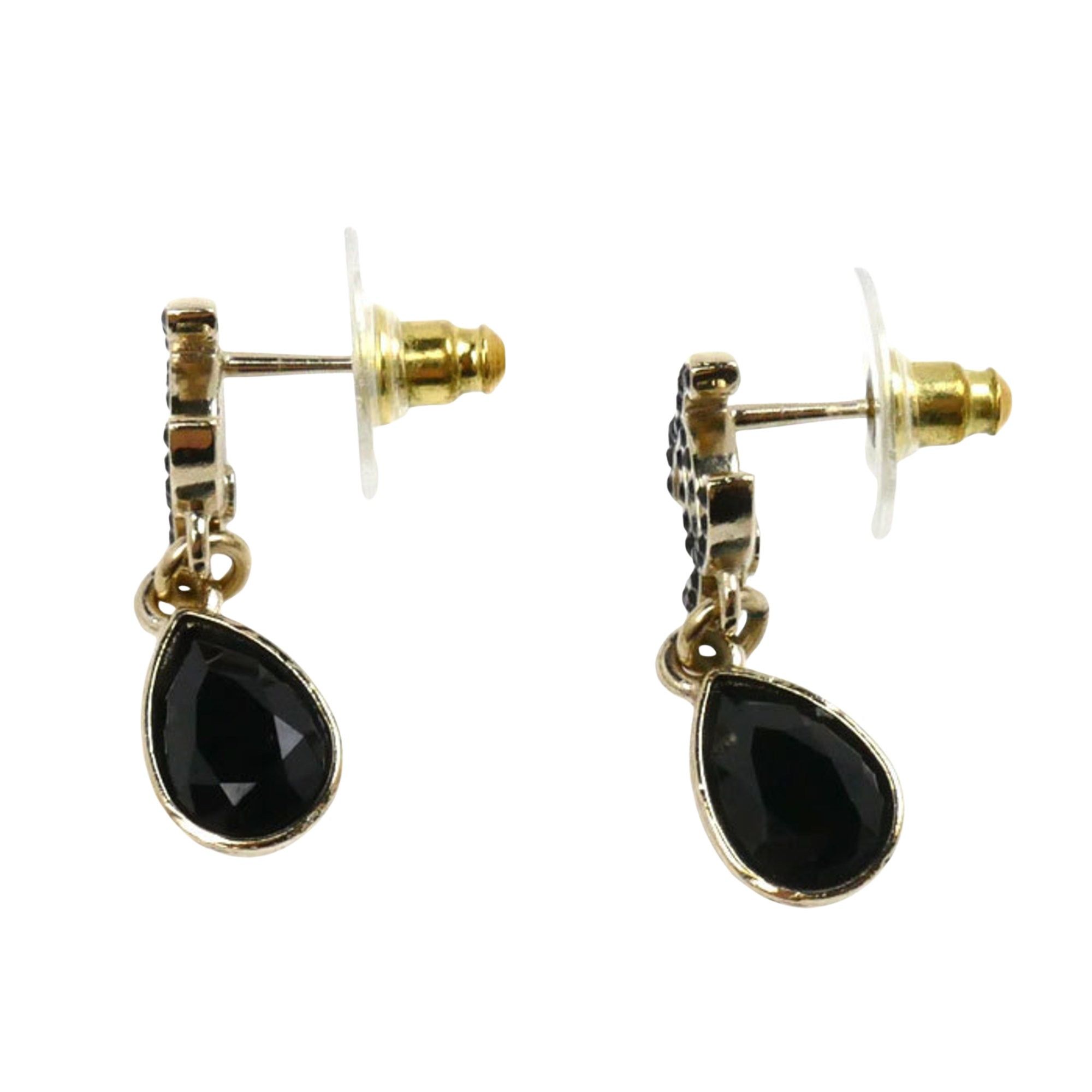 Chanel Chanel Logo CC earring Size ONE SIZE - 2 Thumbnail
