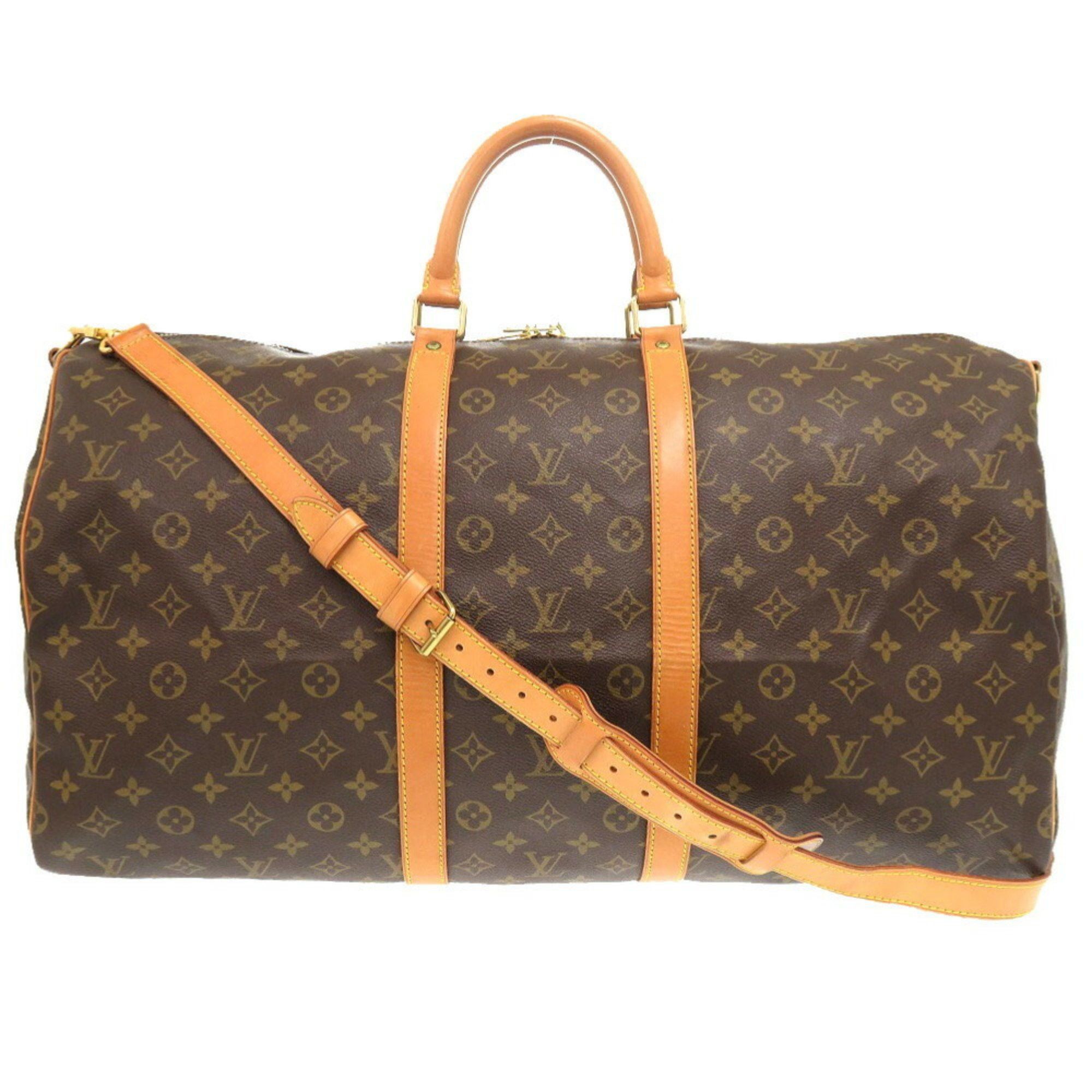 Louis Vuitton Louis Vuitton Keepall Bandouliere 55 travel Size ONE SIZE - 10 Thumbnail