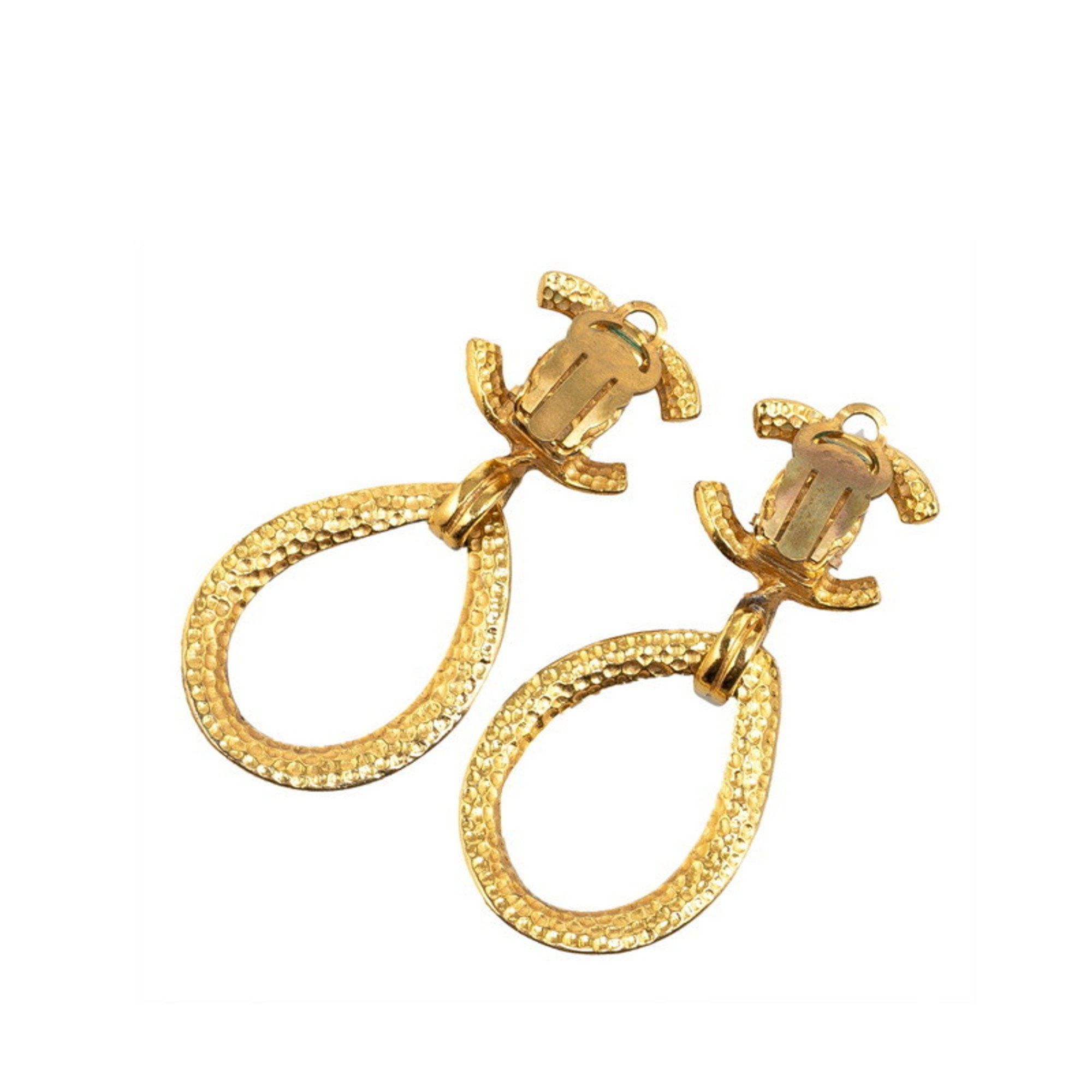 Chanel Chanel Coco Mark earring Size ONE SIZE - 2 Thumbnail
