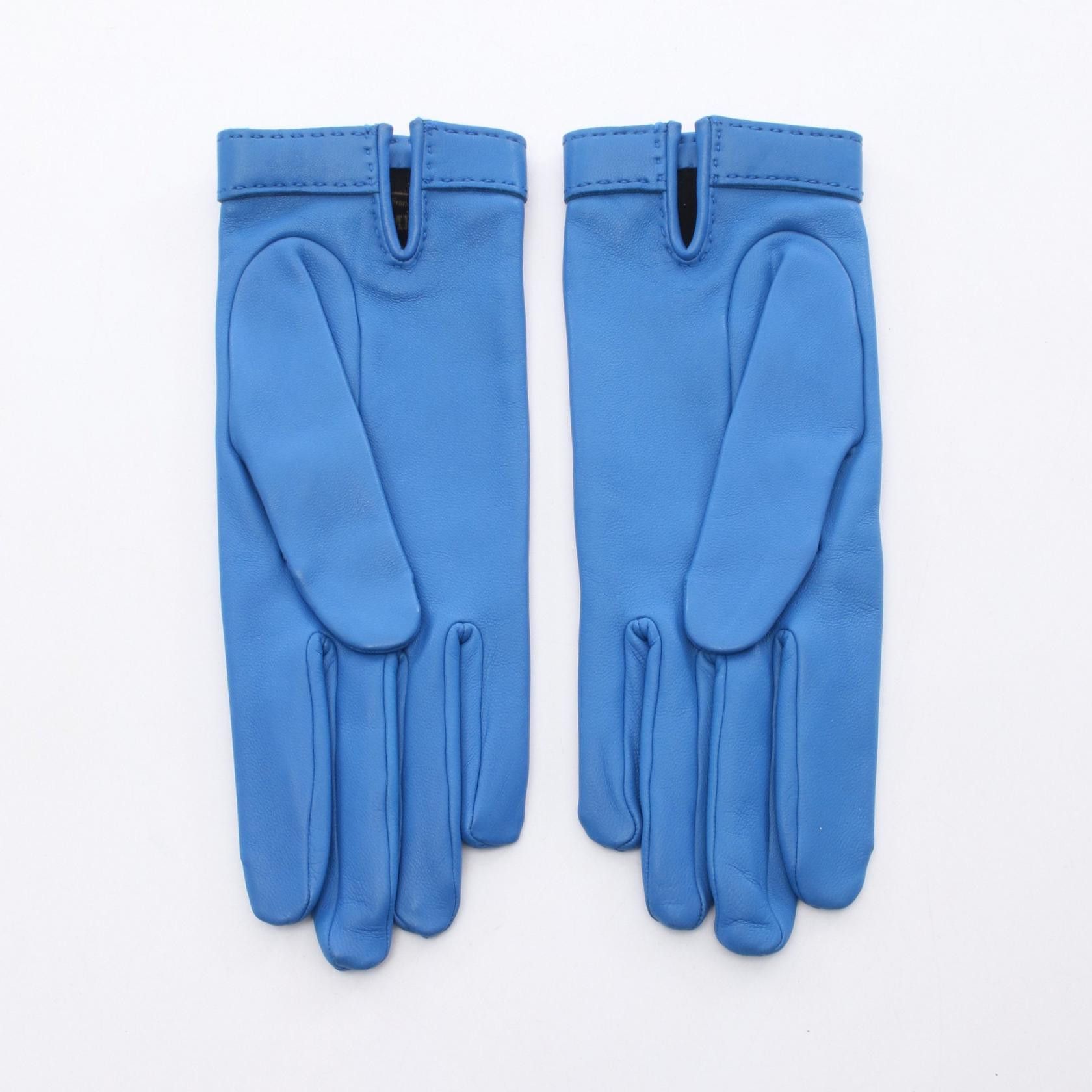 Hermes Hermes Hermes Medor Leather Gloves Leather Gloves Size ONE SIZE - 2 Thumbnail