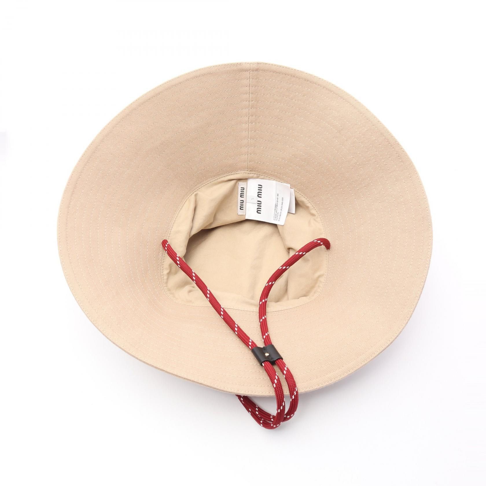 Miu Miu Miu Miu 5HC220 Cotton Hat Cotton Hats 5HC220