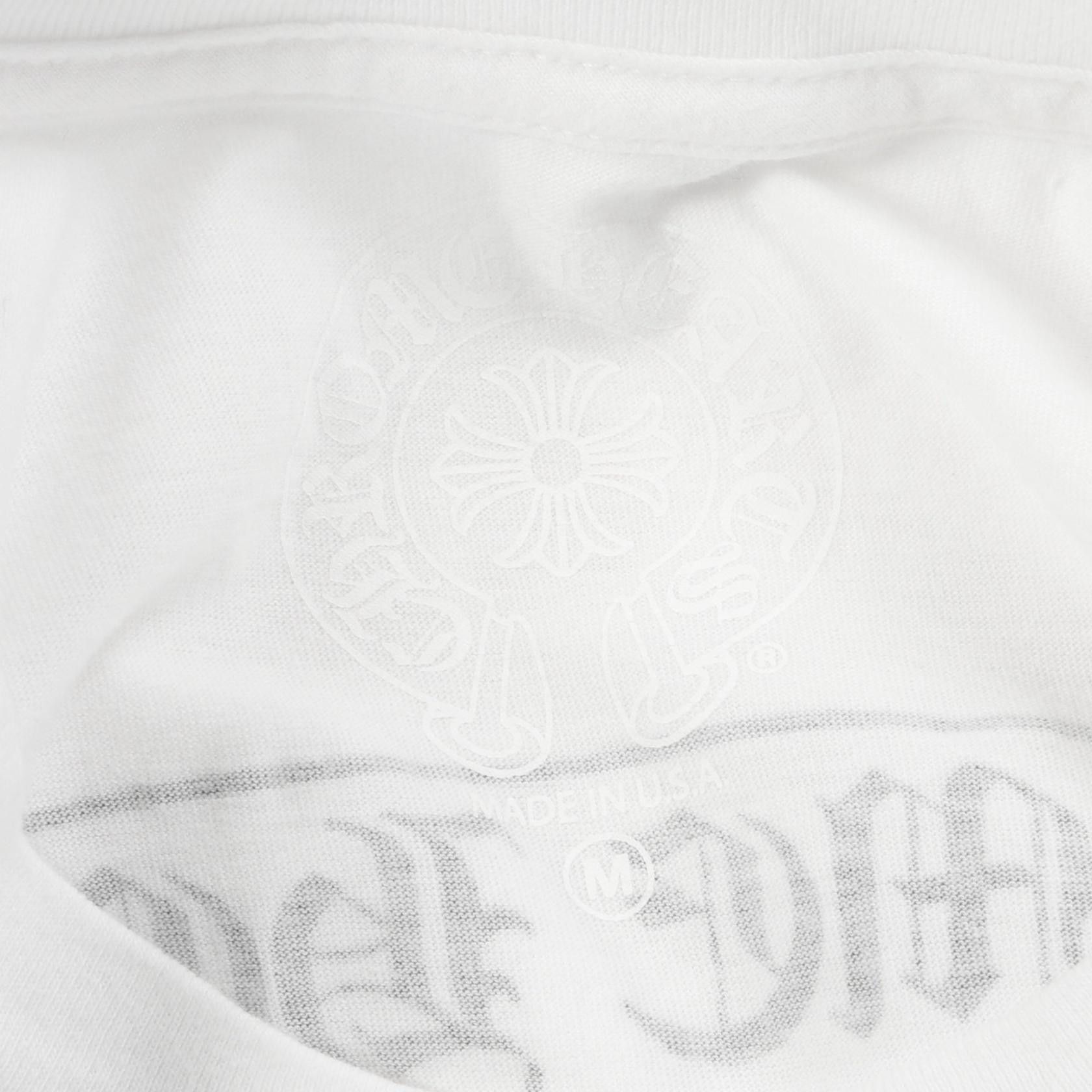 Chrome Hearts Other Chrome Hearts Scroll Label Cemetery Cross Cotton Top Cotton T-Shirts Size ONE SIZE - 3 Thumbnail