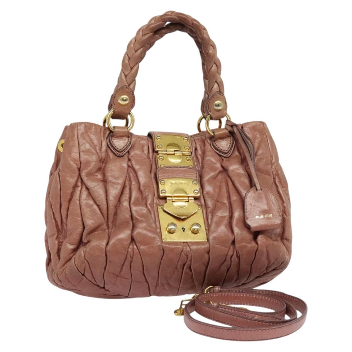 Miu Miu Miu Miu Coffer handbag Size ONE SIZE - 17 Thumbnail