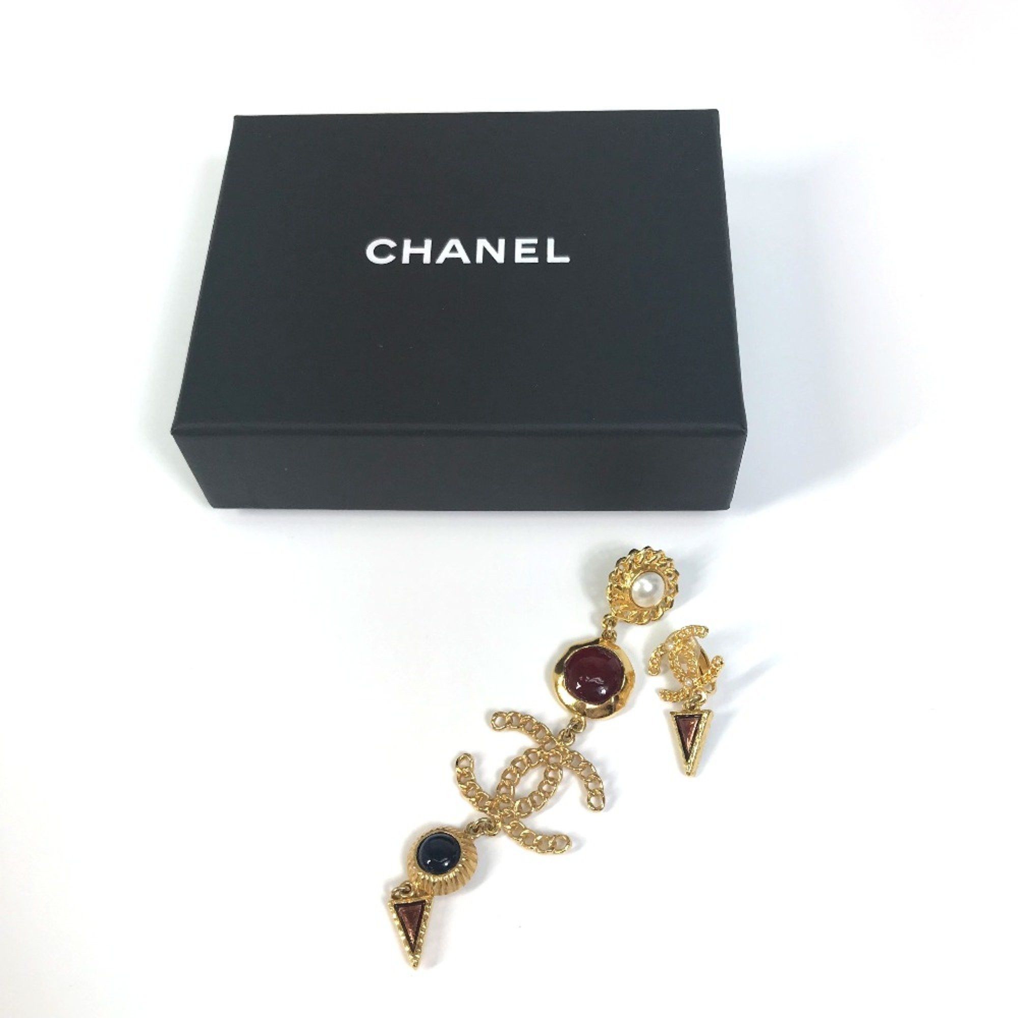 Chanel Chanel Coco Mark earring Size ONE SIZE - 7 Thumbnail