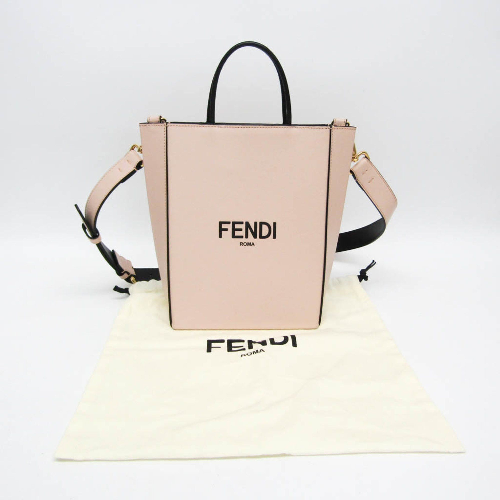 Fendi Fendi Logo shopper shoulder Size ONE SIZE - 8 Thumbnail