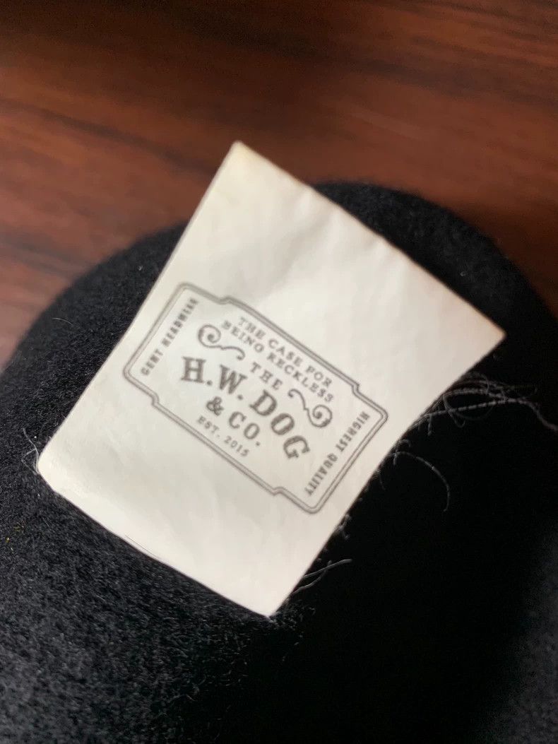 Vintage H.W.DOG wool knit beanie Size ONE SIZE - 6 Thumbnail