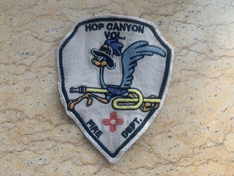 The Real McCoy's hop canyon fire dept embroidered patch Size ONE SIZE - 2 Thumbnail