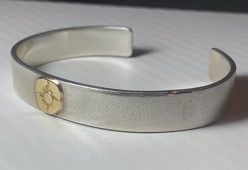 Japanese Brand adjustable silver tone bracelet Size ONE SIZE - 2 Thumbnail
