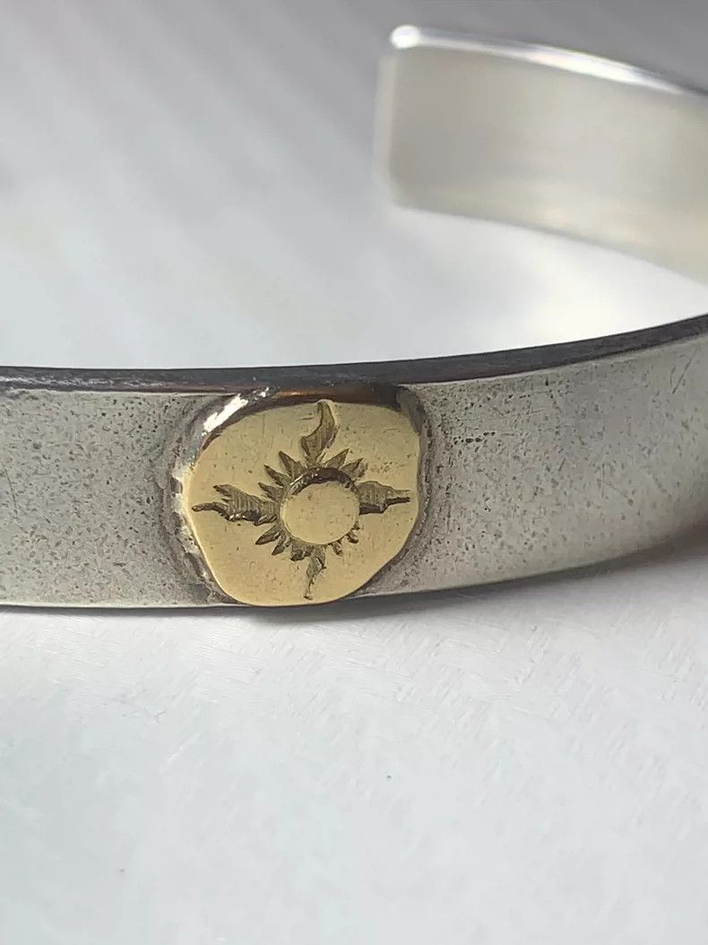 Japanese Brand adjustable silver tone bracelet Size ONE SIZE - 3 Thumbnail