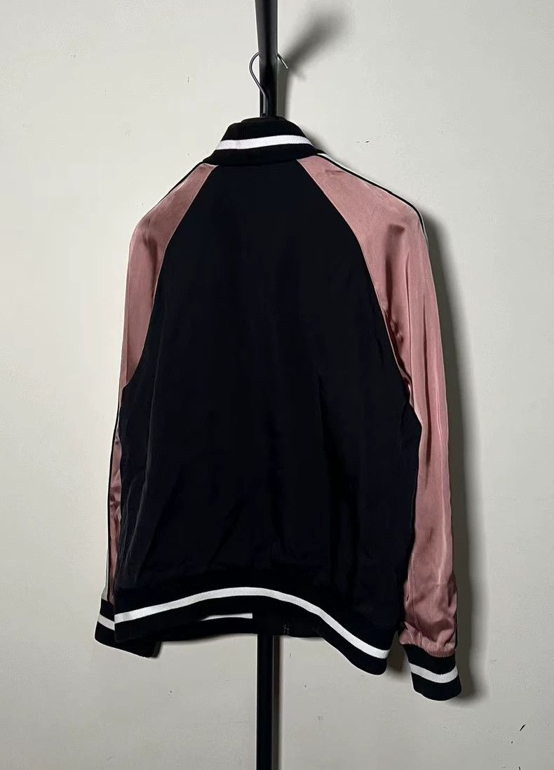 Burberry Burberry Black Pink Bomber Jacket Size US L / EU 52-54 / 3 - 2 Thumbnail