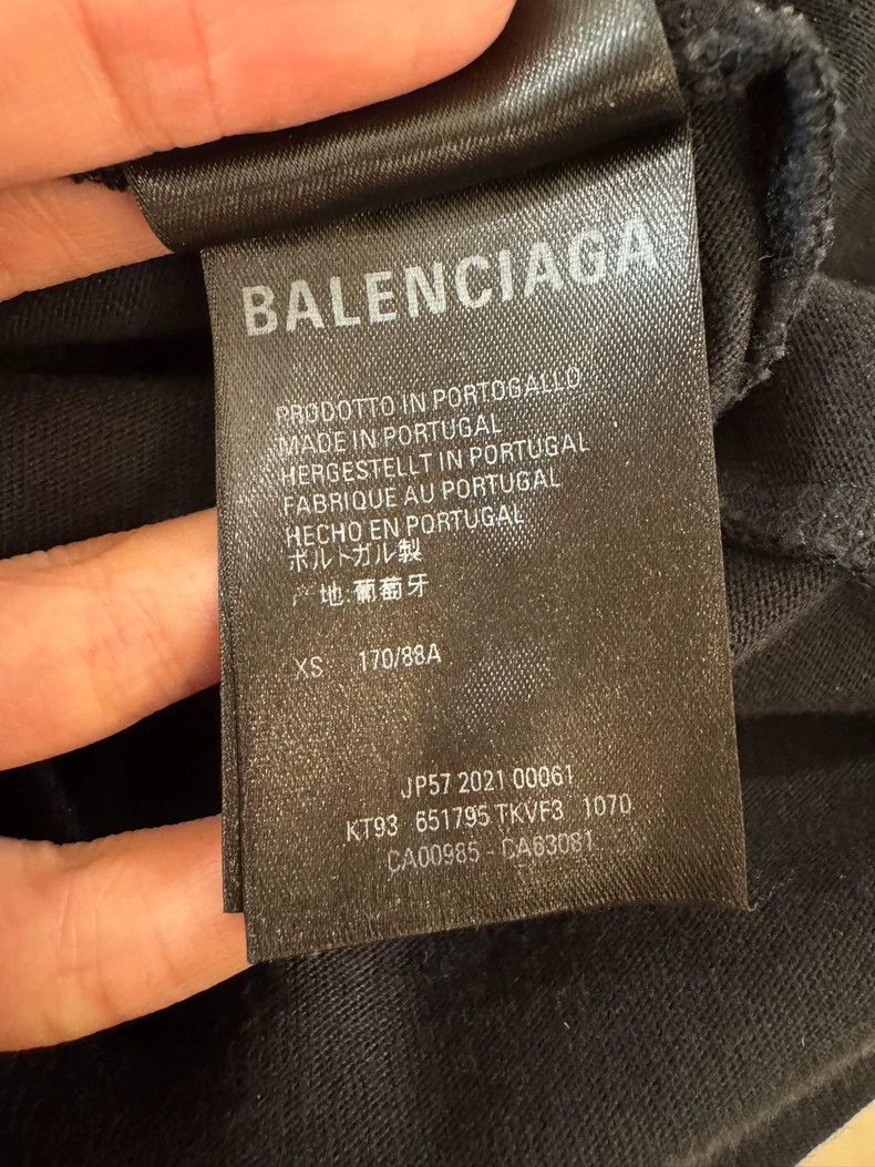 Balenciaga Balenciaga x PS5 black short sleeve tee Size US XS / EU 42 / 0 - 5 Thumbnail
