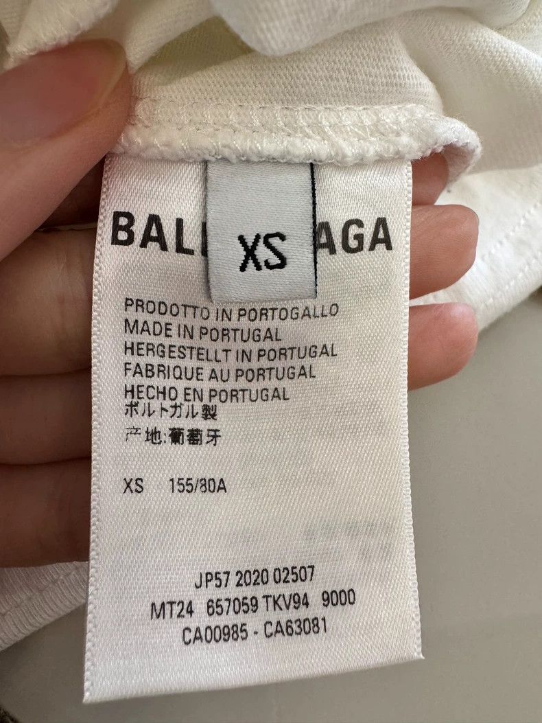 Balenciaga balenciaga oversized short sleeve t-shirt Size US XS / EU 42 / 0 - 3 Thumbnail