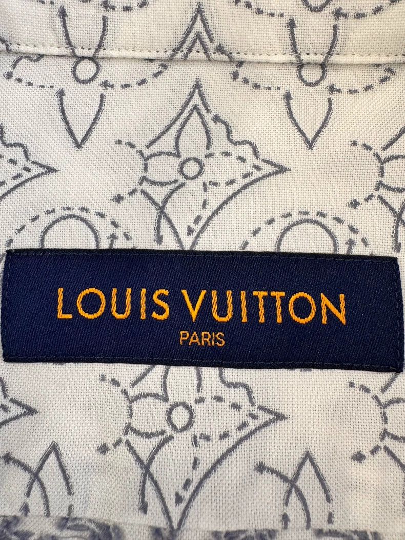 Louis Vuitton Louis Vuitton full print long sleeve shirt Size US M / EU 48-50 / 2 - 3 Thumbnail