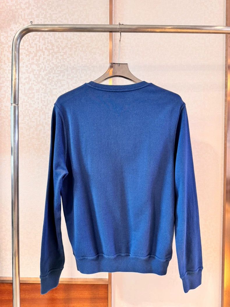 Hermes HERMES blue long-sleeve sweatshirt Size US M / EU 48-50 / 2 - 2 Thumbnail