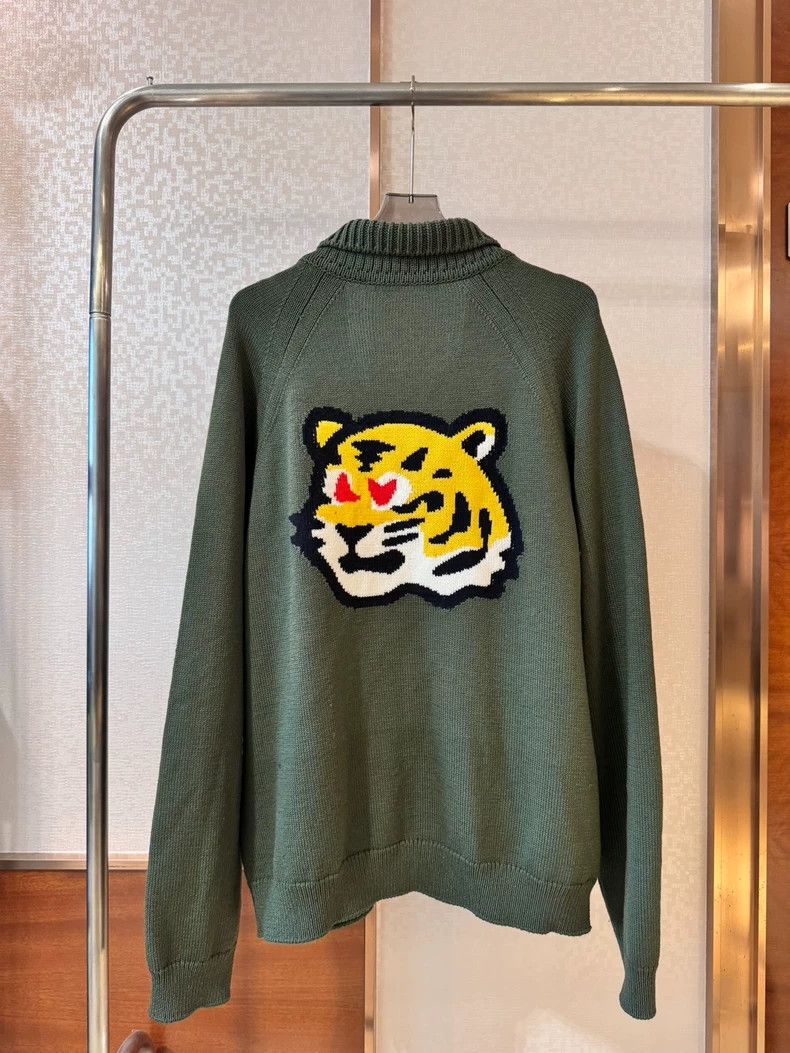 Louis Vuitton Louis Vuitton Nigo2 Tiger Cardigan Size US L / EU 52-54 / 3 - 2 Thumbnail