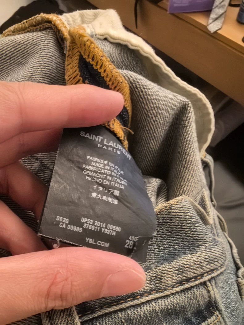 Saint Laurent Paris Saint Laurent 7-hole ripped jeans Size US 28 / EU 44 - 4 Thumbnail