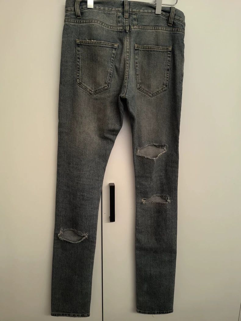 Saint Laurent Paris Saint Laurent 7-hole ripped jeans Size US 28 / EU 44 - 2 Thumbnail