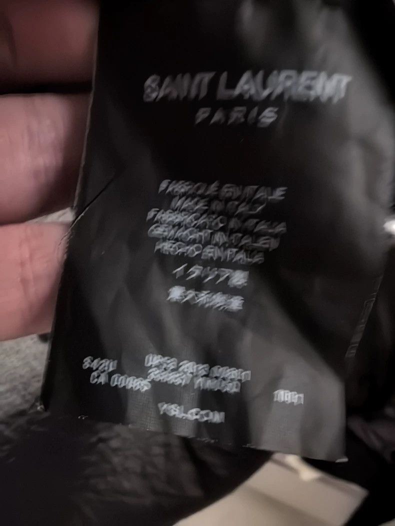 Yves Saint Laurent Saint Laurent 13FW Organza Long Sleeve Shirt Size US S / EU 44-46 / 1 - 4 Thumbnail