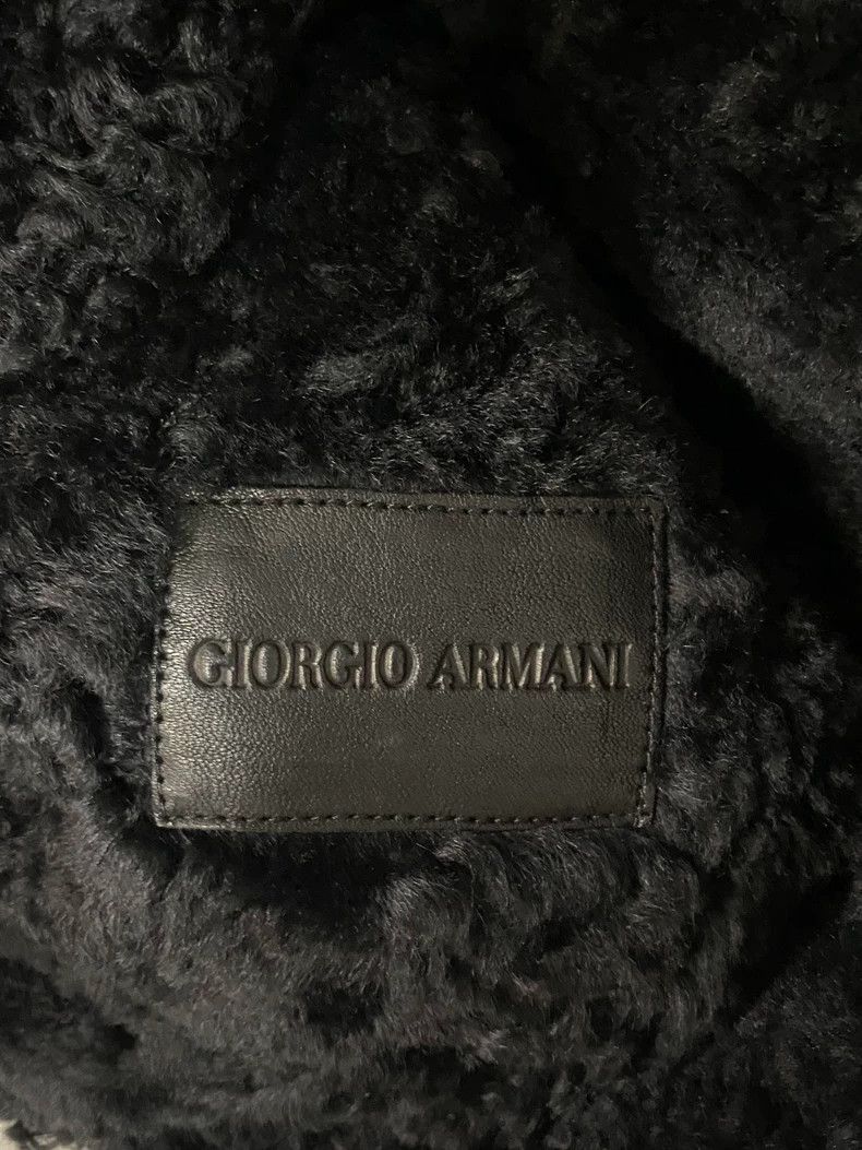 Emporio Armani giorgio armani fur leather jacket Size US M / EU 48-50 / 2 - 5 Thumbnail
