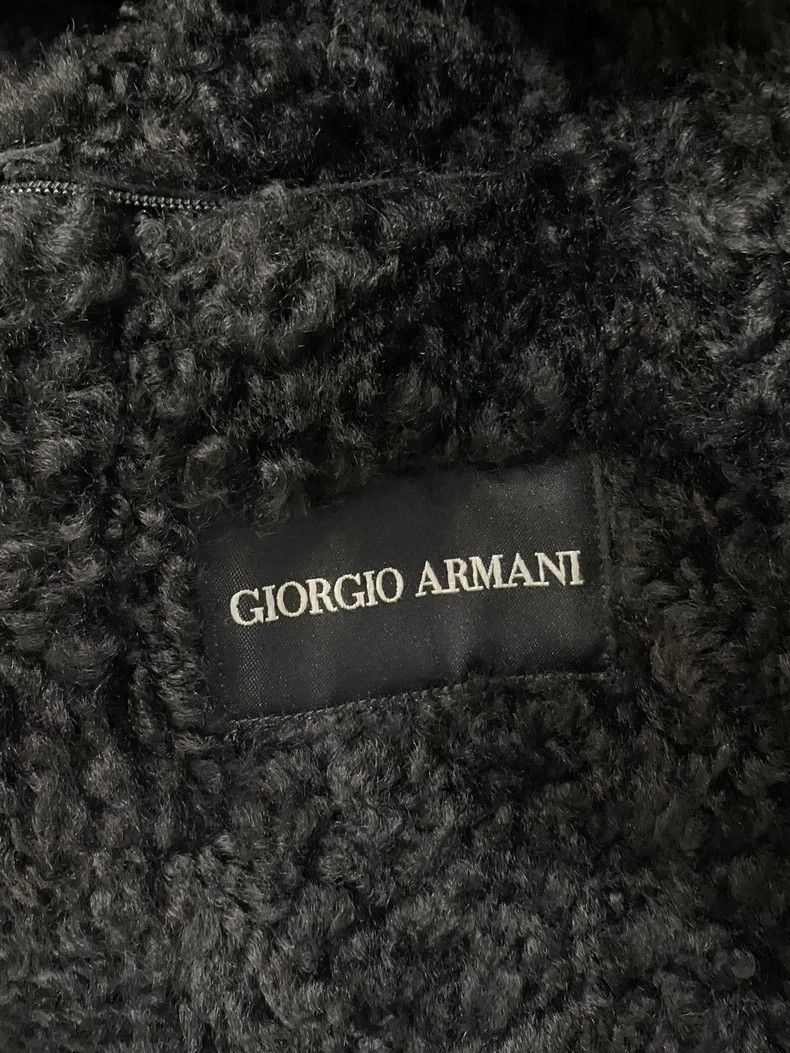 Emporio Armani giorgio armani fur leather jacket Size US M / EU 48-50 / 2 - 6 Thumbnail
