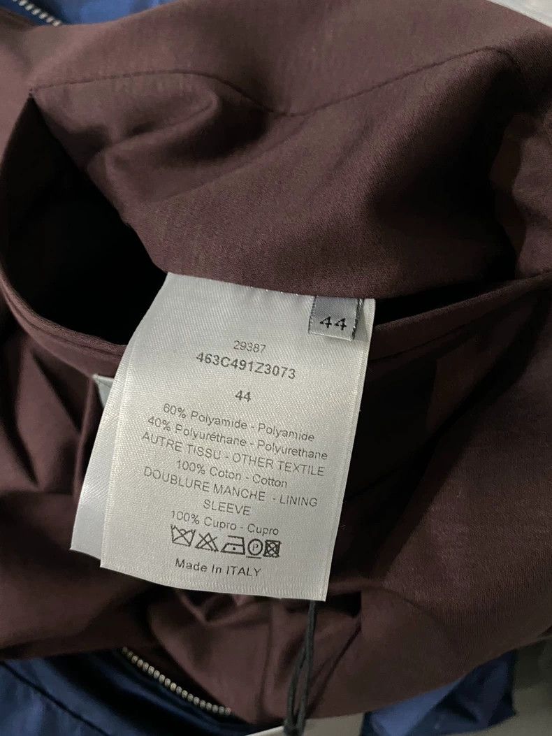 Dior Dior blue zip-up hooded jacket Size US M / EU 48-50 / 2 - 5 Thumbnail
