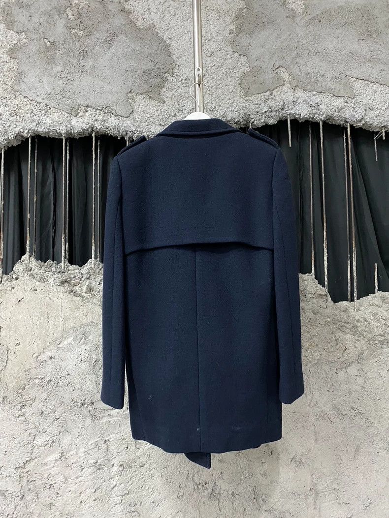 Chloe Chloe navy wool double-breasted coat Size US S / EU 44-46 / 1 - 2 Thumbnail