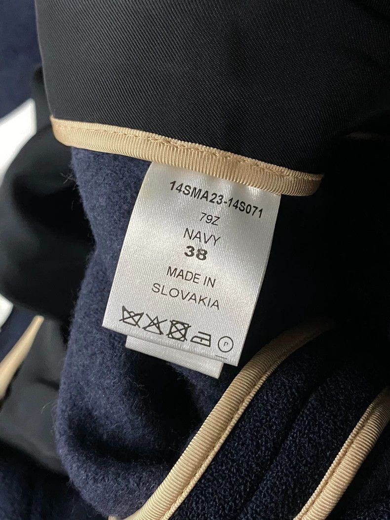 Chloe Chloe navy wool double-breasted coat Size US S / EU 44-46 / 1 - 5 Thumbnail