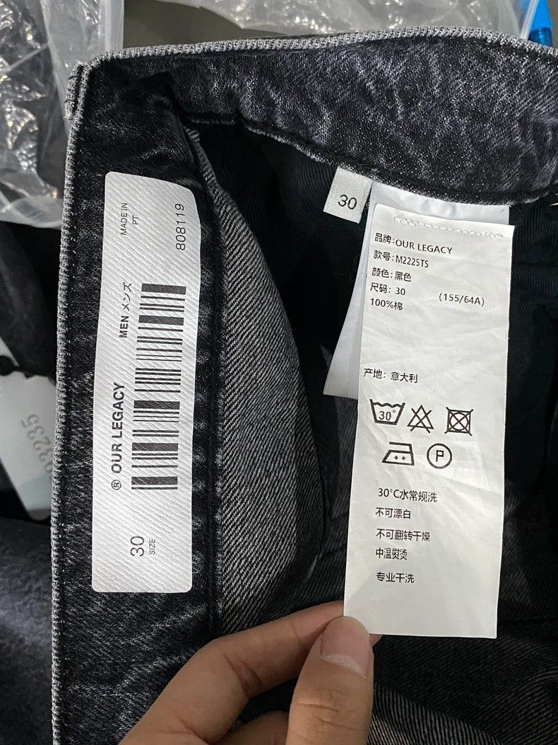 Our Legacy legacy butterfly design jeans Size US 30 / EU 46 - 7 Thumbnail