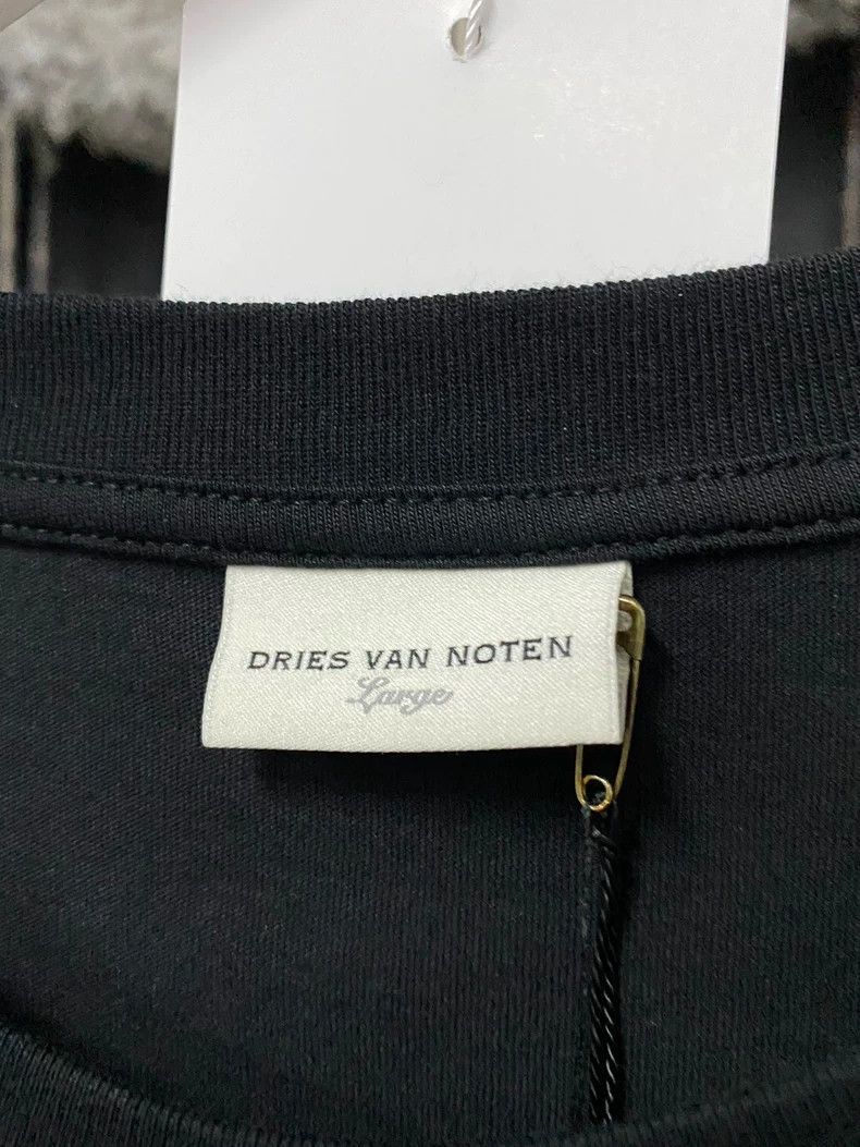 Dries Van Noten Dries Van Noten black short sleeve tee Size US L / EU 52-54 / 3 - 5 Thumbnail