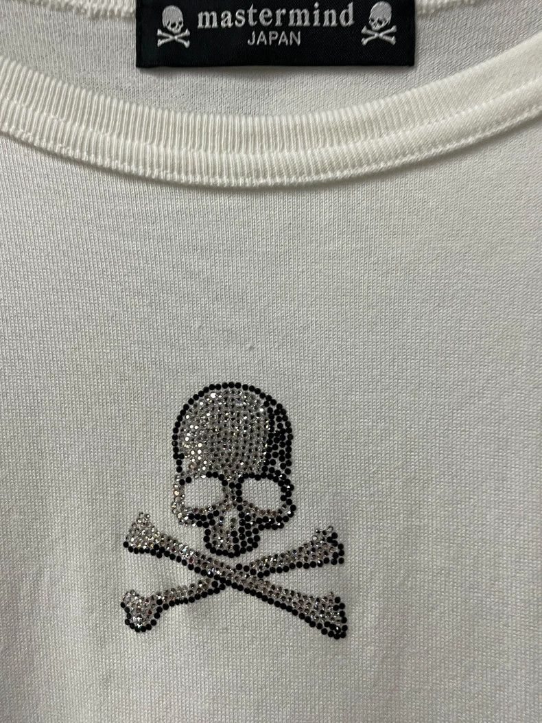 Mastermind Japan mastermind japan white short sleeve tee Size US L / EU 52-54 / 3 - 5 Thumbnail