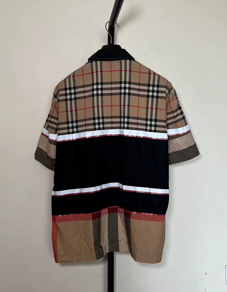 Burberry Burberry New Plaid Short Sleeve Shirt Size US M / EU 48-50 / 2 - 2 Thumbnail