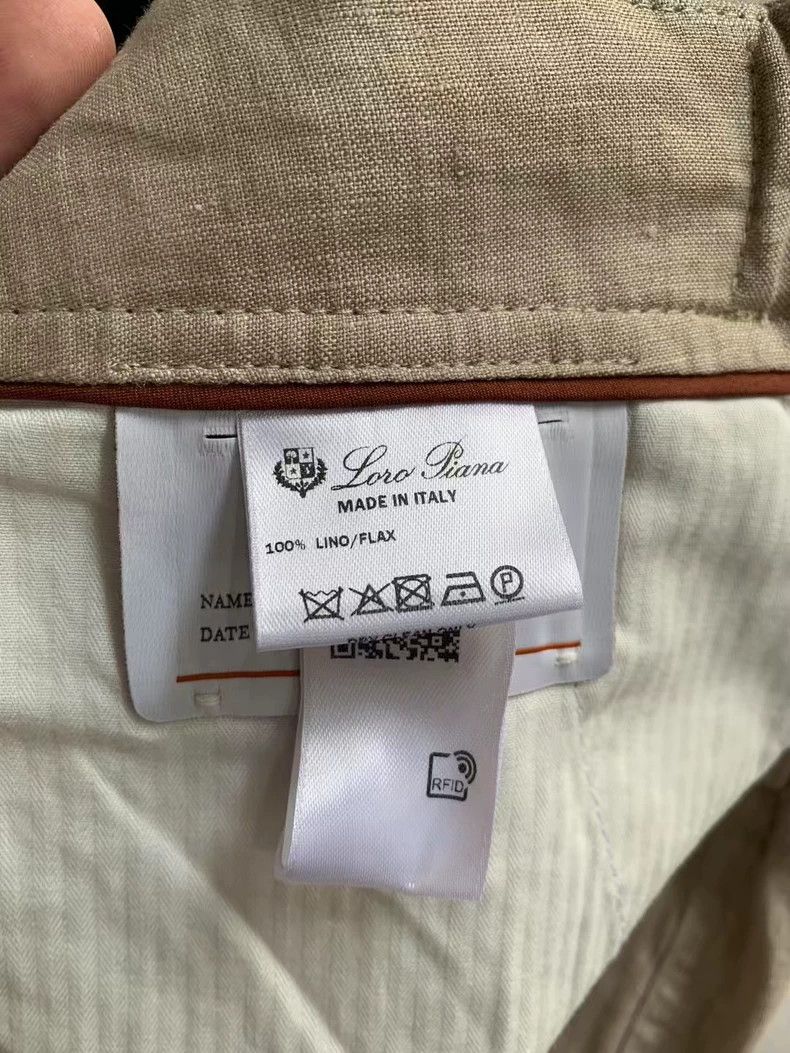Loro Piana Loro Piana beige linen shorts Size US 36 / EU 52 - 3 Thumbnail