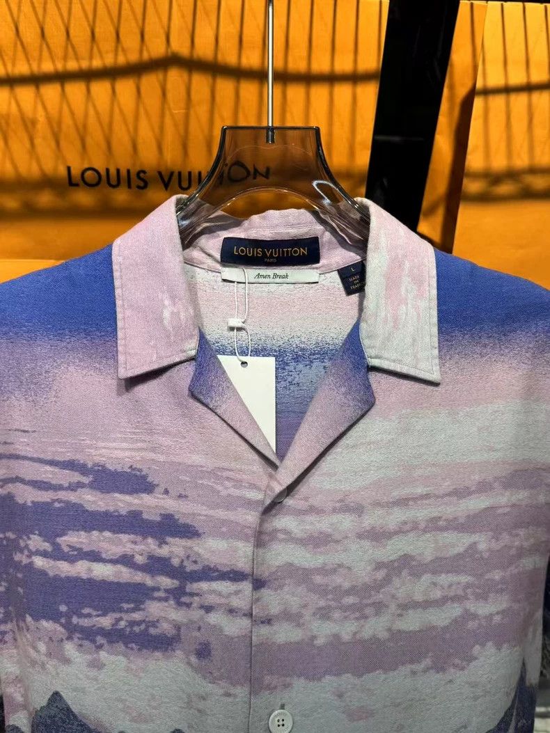 Louis Vuitton Louis Vuitton multi-color short sleeve shirt Size US L / EU 52-54 / 3 - 2 Thumbnail